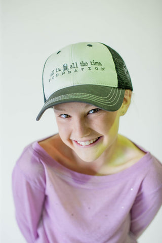 ALL IN Low Profile Trucker Hat - All In All The Time Foundation