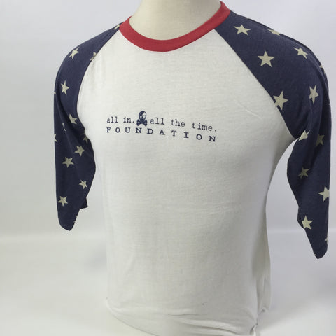 ALL IN Star Sleeve 3/4 Tee - Women's - All In All The Time Foundation
