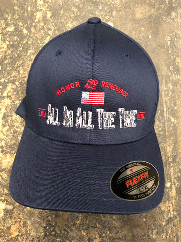 ALL IN Navy Blue Flex-Fit Hat